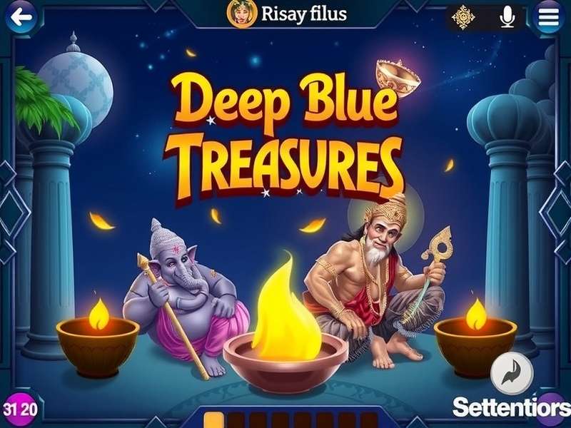 Deep Blue Treasures Game Screenshot
